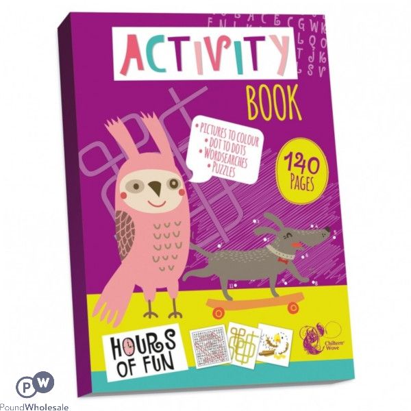 Activity Book 140 Pages ( No Vat)
