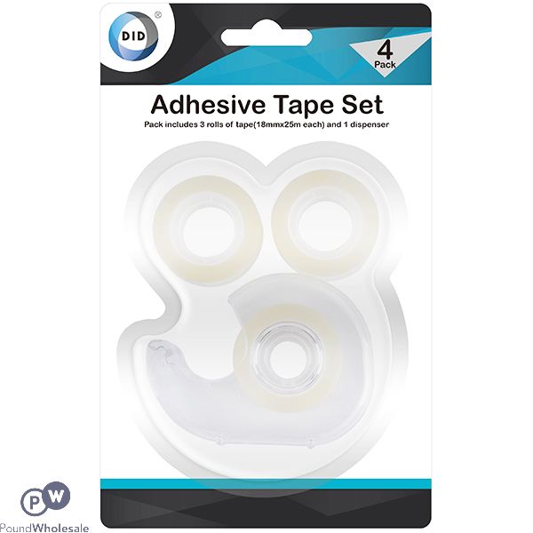 Did Adhesive Tape Set 4pc