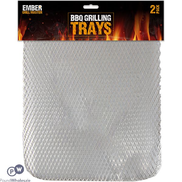 Ember Bbq Grill Trays 2 Pack