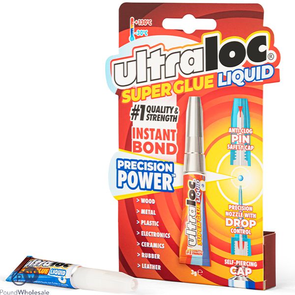 Ultraloc Liquid Super Glue 3g