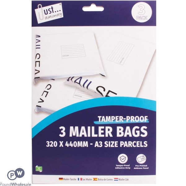Ee Mailer Bags Large Pack/3