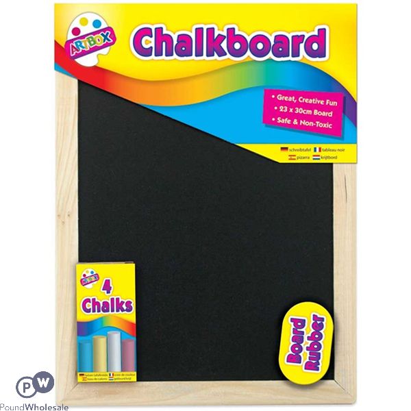 CHALK BOARD SET (23 X 30cm)