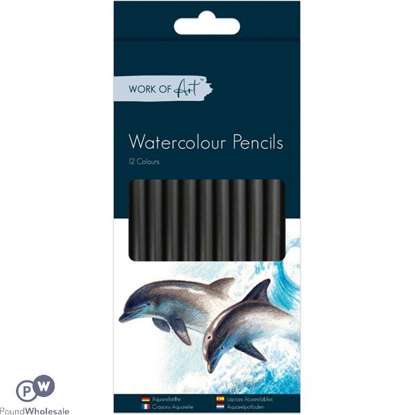 Work of Art Sketching Pencils 12 Pack