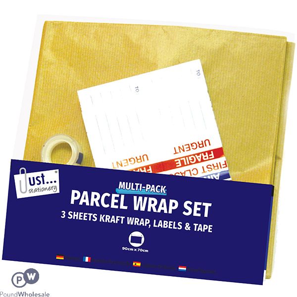 Just Stationery Parcel Wrap Set