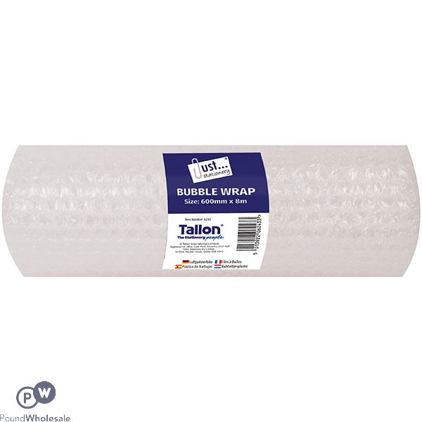 Just Stationery Bubble Wrap 600mm X 2m