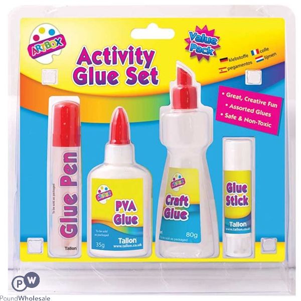 4 Piece Glue Set