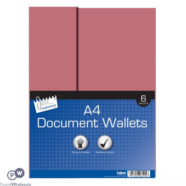 6 Document Wallets
