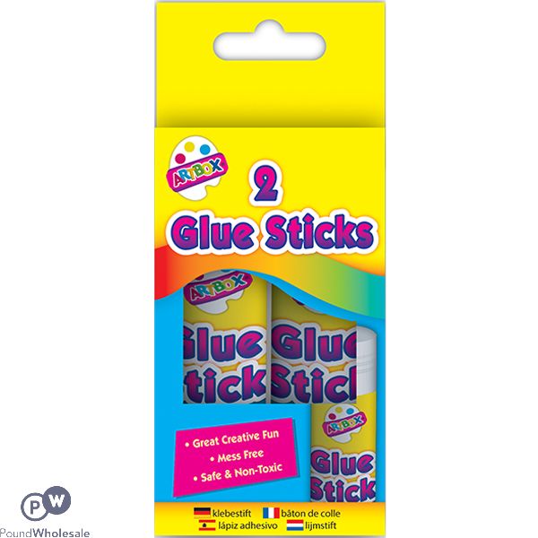 Artbox Twist Action Glue Sticks 36g 2 Pack