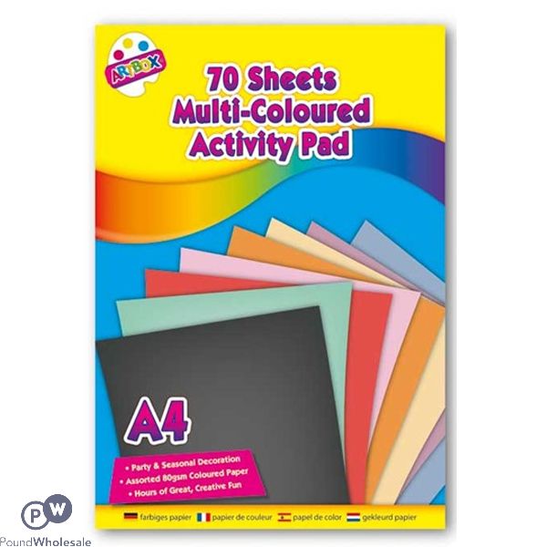 Artbox Multicoloured Pad 70 Sheets