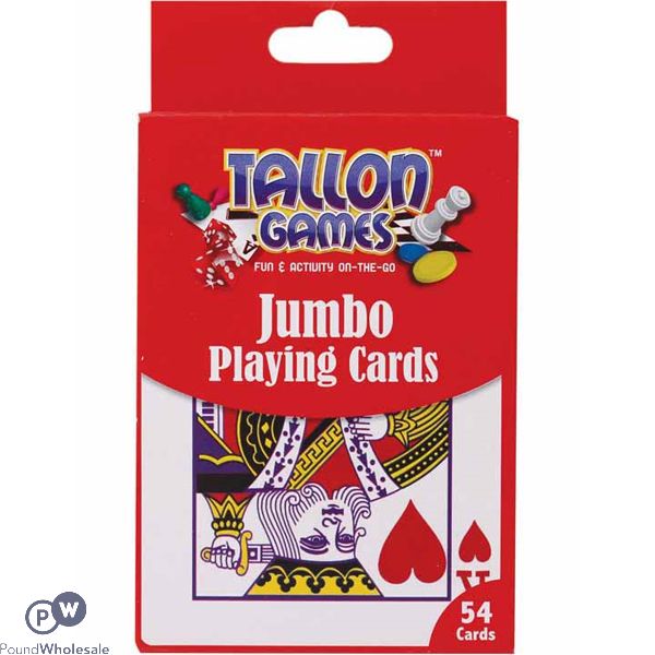 Jumbo Playing Cards 