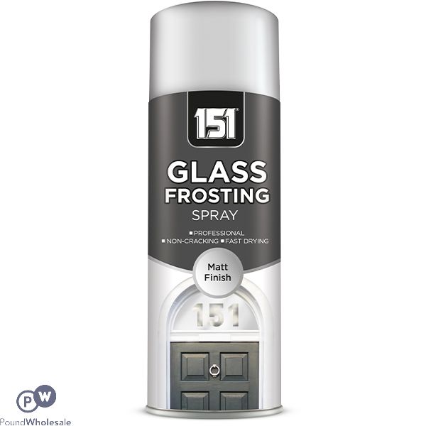 151 Glass Frosting Matt Spray Paint 400ml