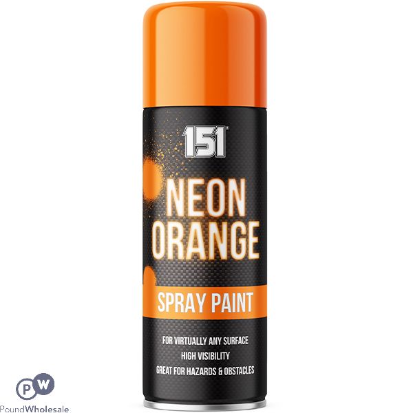 151 Neon Orange Spray Paint 400ml