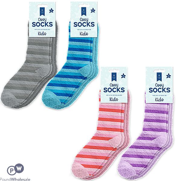 Fairy Mill Kids Cosy Socks 2 Pack Assorted