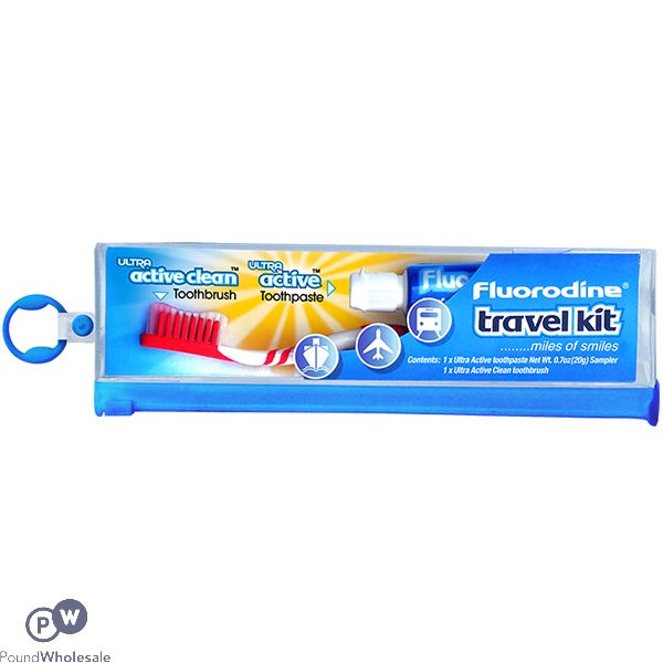 Fluorodine Ultra Dental Travel Kit