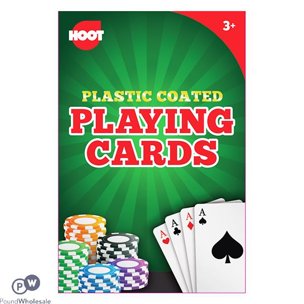 Hoot Plastic-Coated Playing Cards CDU