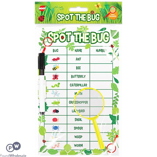 Hoot Spot The Bug Activity Kit