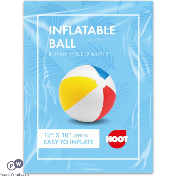 Hoot Inflatable Pool Ball 16"