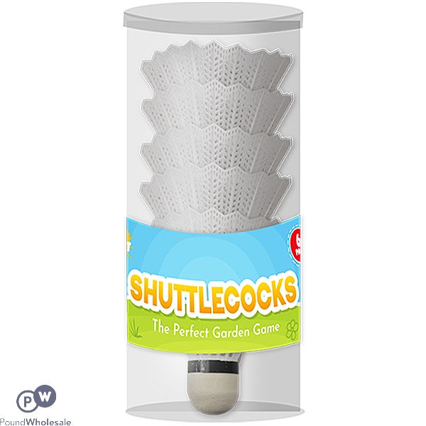 Hoot Badminton Shuttlecocks 6 Pack