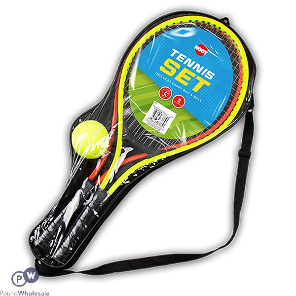 Hoot Two Player Kids Tennis Set