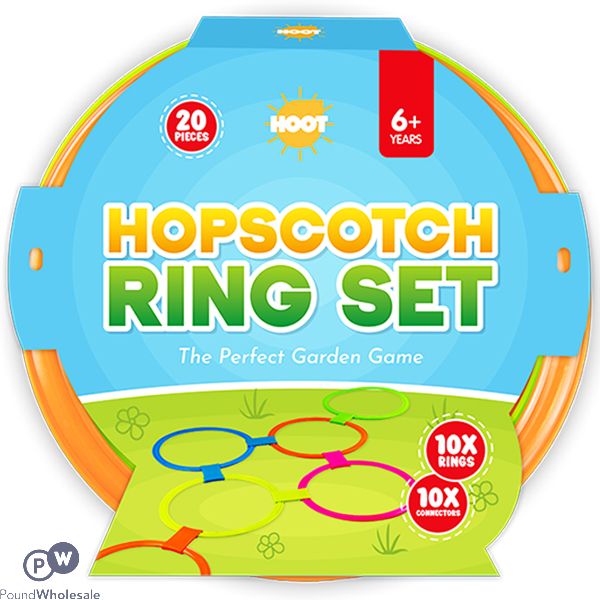 Hoot Hopscotch Ring Set 20pc