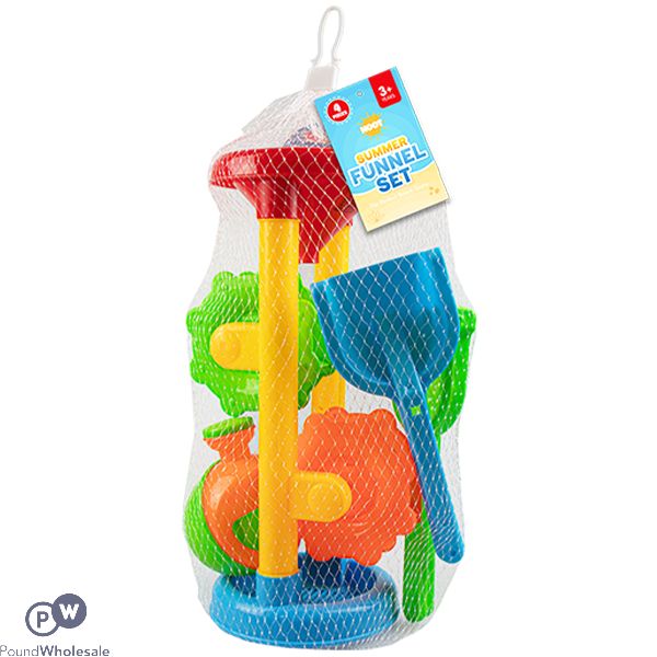 Hoot Summer Beach Toy Funnel Set