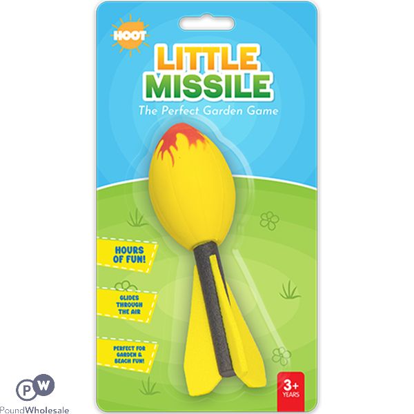 Hoot Summer Throw Little Missile 17cm X 6cm