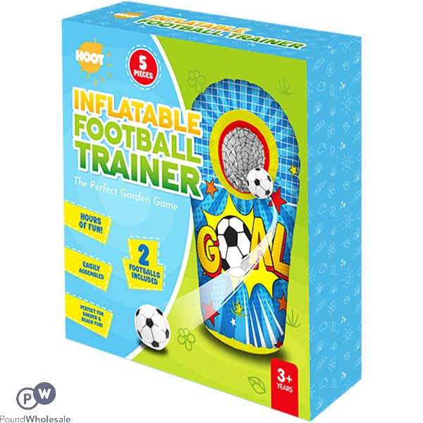 Hoot Inflatable Super Football Trainer Play Set
