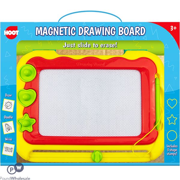 Hoot Magnetic Drawing Board Playset