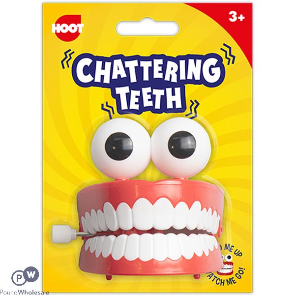 Hoot Wind-up Chattering Teeth