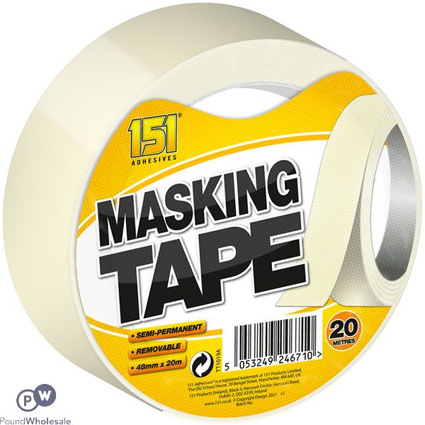 151 Masking Tape 48mm X 20m