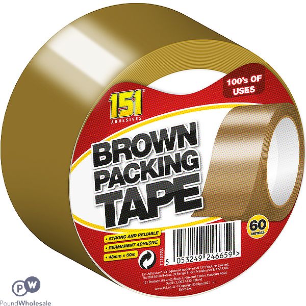 151 Brown Packing Tape 48mm X 60m