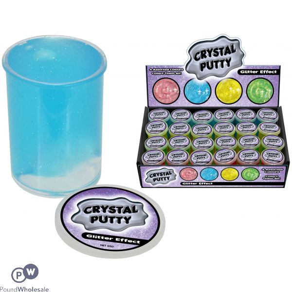 Crystal Putty Glitter Effect