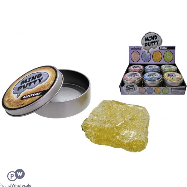 Mind Putty Glitter In A Tin 50gm