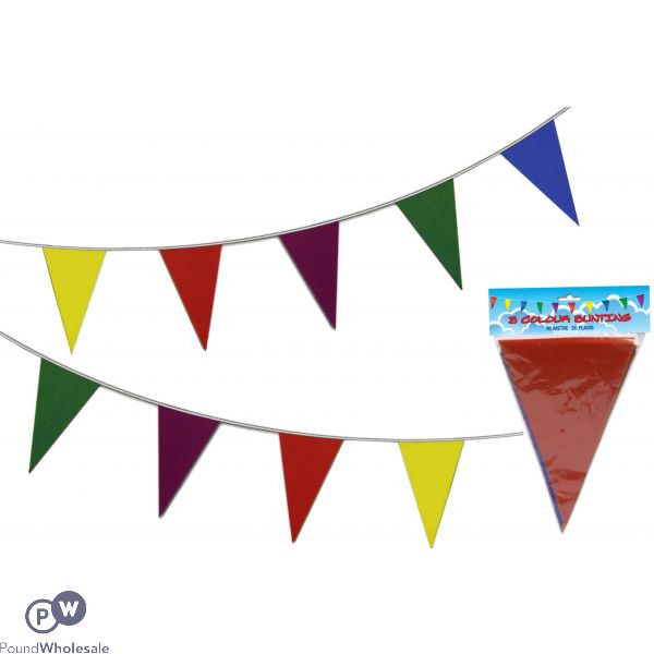 Bunting 5 Colour Flags