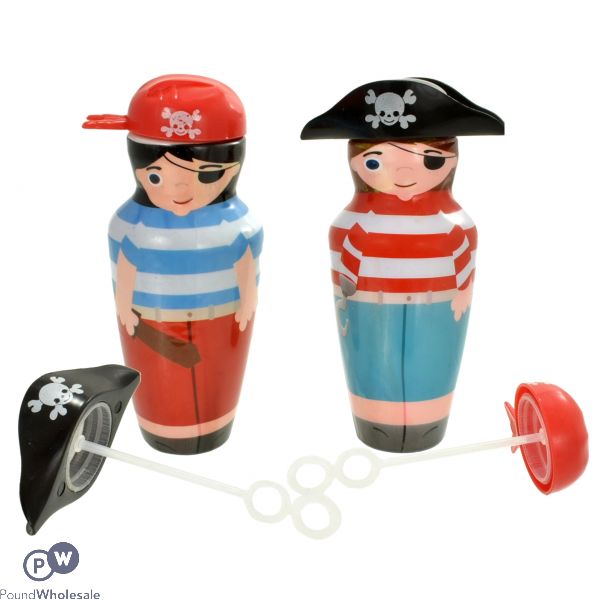 Pirate Captain And Mate Bubble Wand