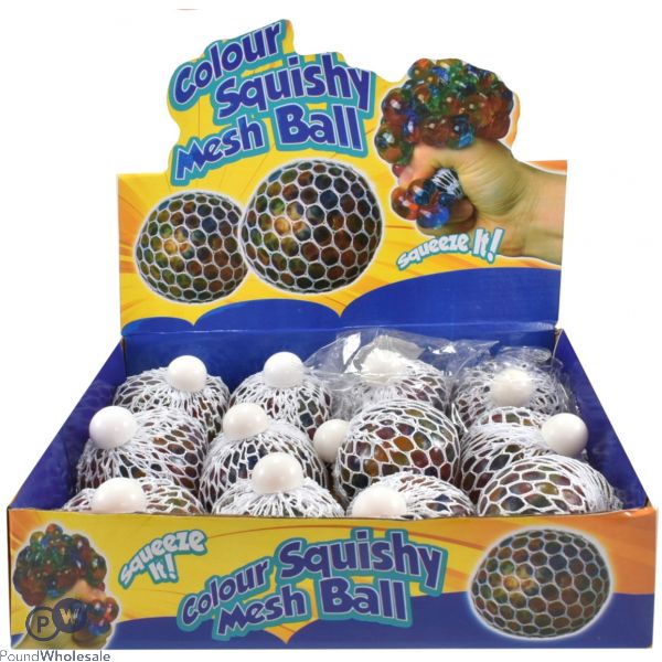 Colour Squishy Mesh Ball