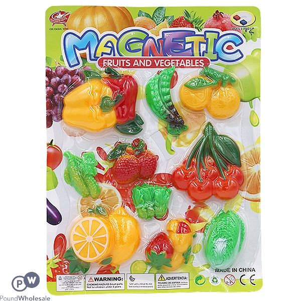 Magnetic Fridge Fruit And Vegetables