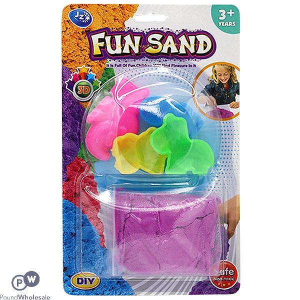 Fun Sand Soft Feel Easy Mould Play Set