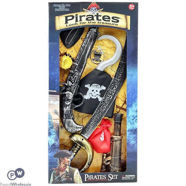 Pirate Role Play & Dress-up Set