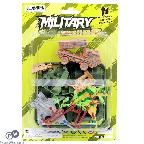 Military Plane & Soldiers Play Set