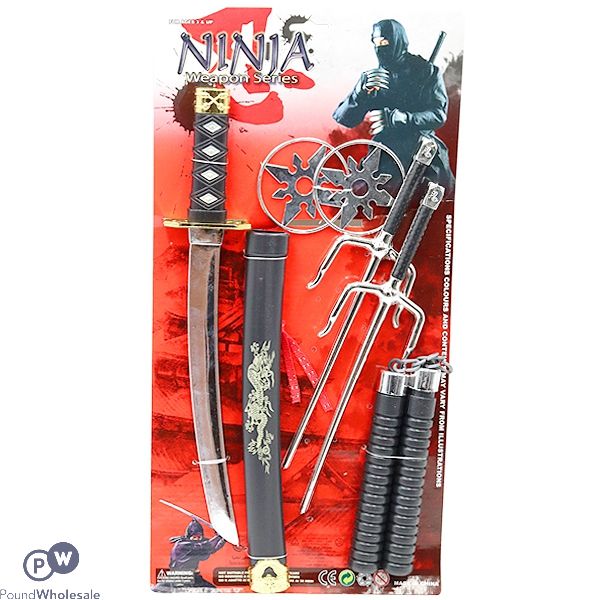 Ninja Samurai Play Set