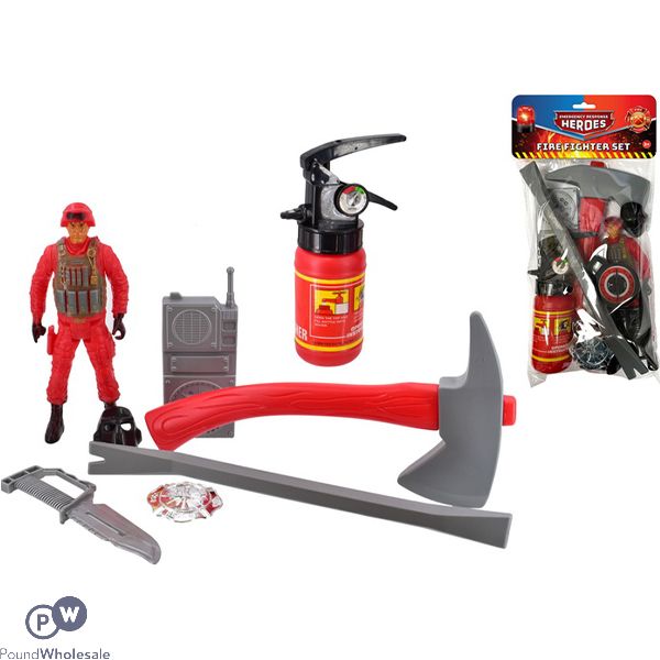 Fire Rescue Heroes Firefighter Play Set