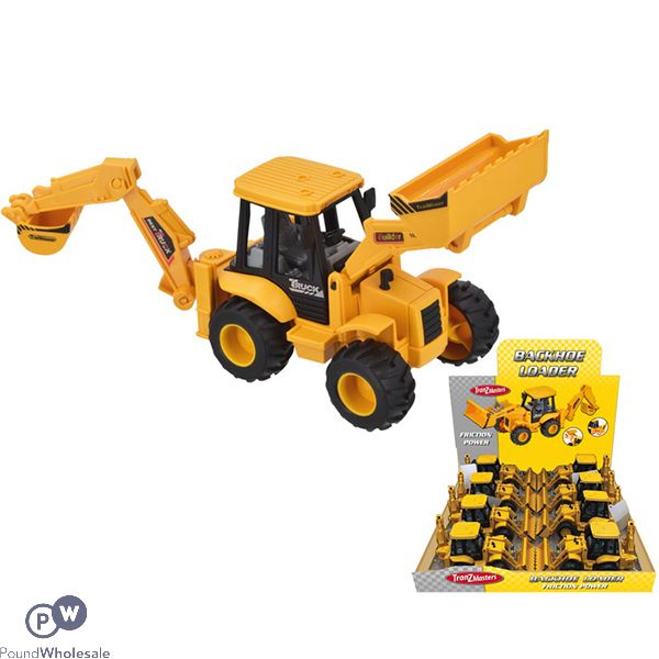 Tranzmaster Friction Power Construction Digger Toy Cdu