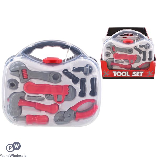 Diy Tool Carry Case Play Set Cdu