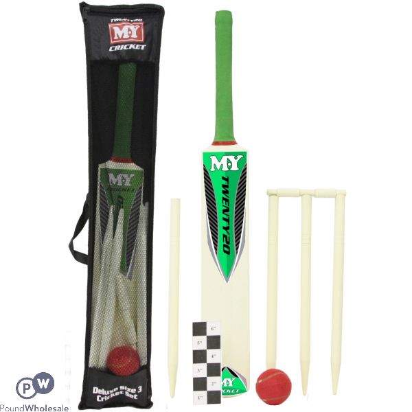 Cricket Set Size 3 In Mesh Carry Bag