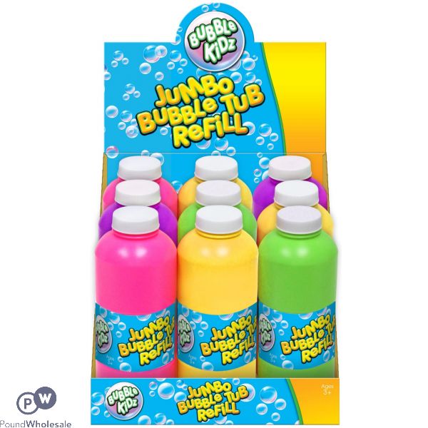 Bubble Kidz Jumbo Bubble Tub Refill 500ml