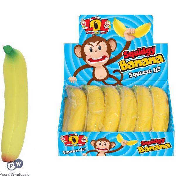 Squidgy Banana In Display Box