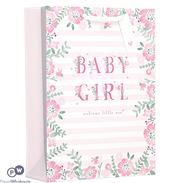 Giftmaker Baby Girl Gift Bag Xl
