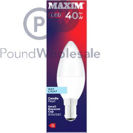 Wholesale Maxim 6w=40w Pearl Day Light Candle Small Bayonet Led Light ...