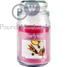 Wholesale Starlytes Apothecary Jar Candle Apple Cinnamon Oz Pound